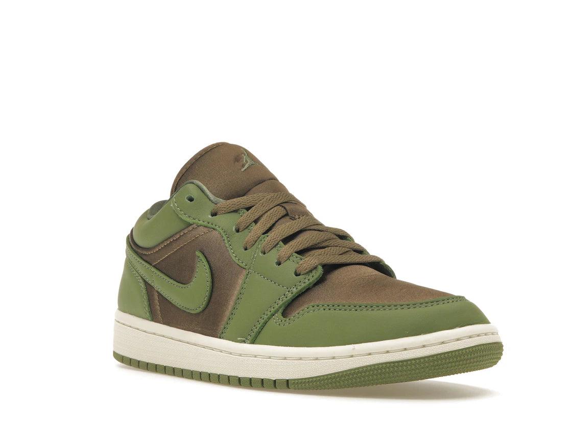Jordan 1 Low SE Brown Kelp Sky J Light Olive (Women's) - vue secondaire A