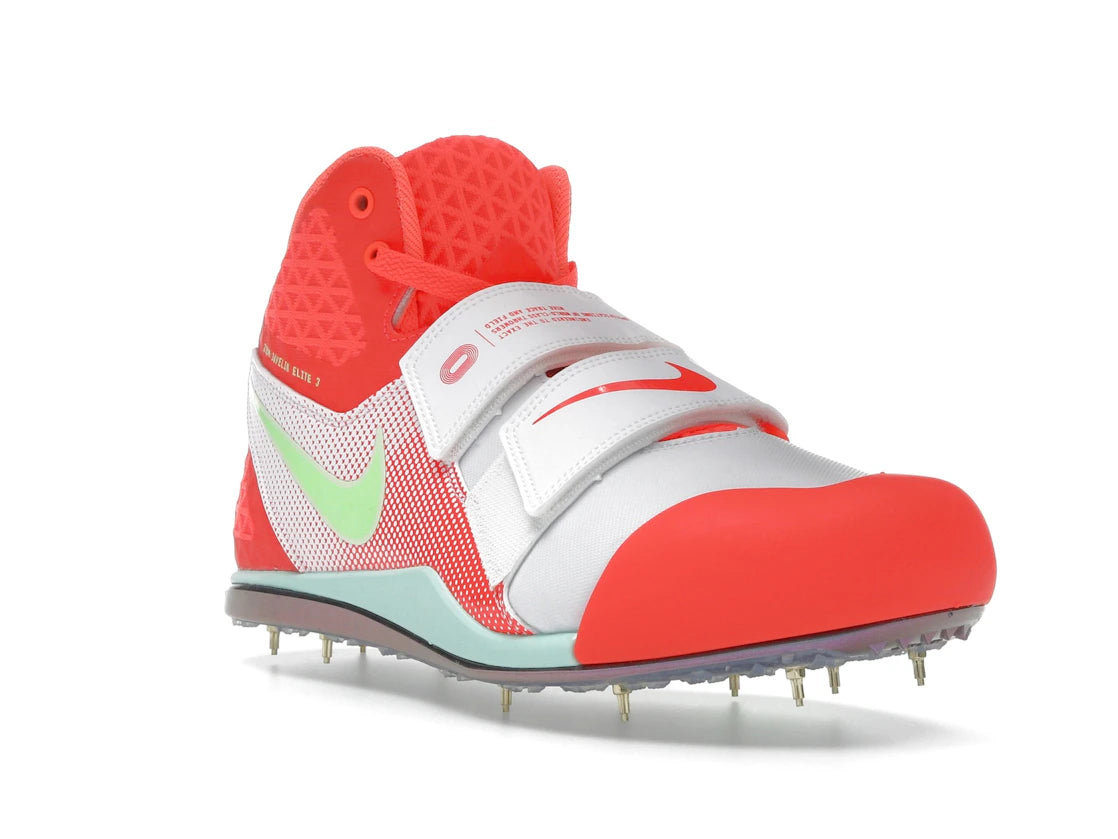 Nike Zoom Javelin Elite 3 White Hyper Orange Lime Blast Bright Crimson - vue secondaire A