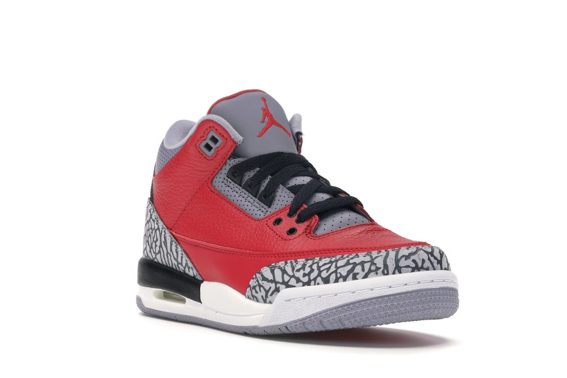 Jordan 3 Retro SE Fire Red (GS) - vue secondaire A