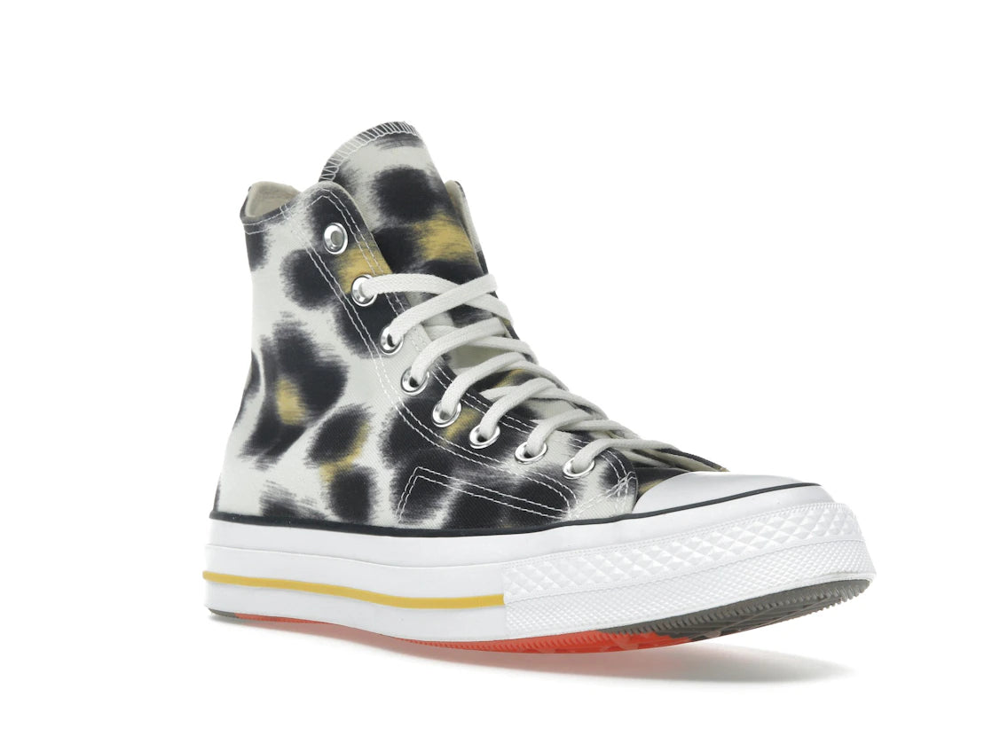 Converse Chuck 70 Hi KENZO Hana Leopard Sweet Corn - vue secondaire A