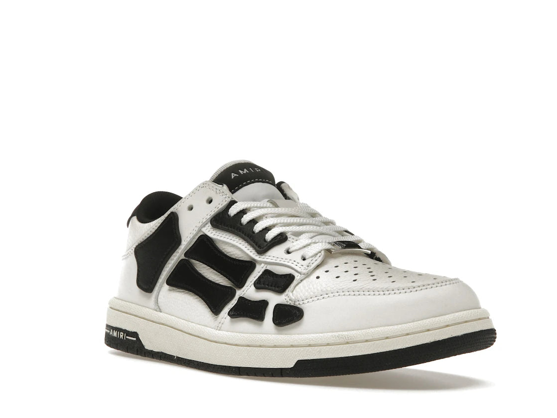 AMIRI Skel Top Low White Black White - vue secondaire A