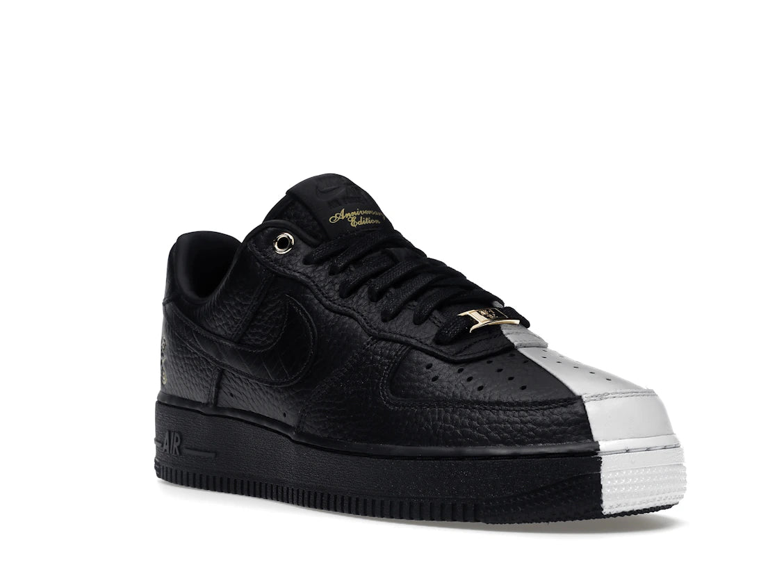 Nike Air Force 1 Low 40th Anniversary Edition Split Black White - vue secondaire A