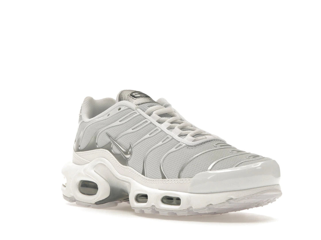 Nike Air Max Plus White Metallic Silver (Women's) - vue secondaire A