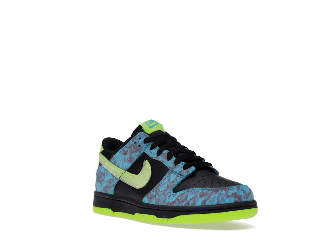 Nike Dunk Low SE Acid Wash Baltic Blue Volt (GS) - vue secondaire A