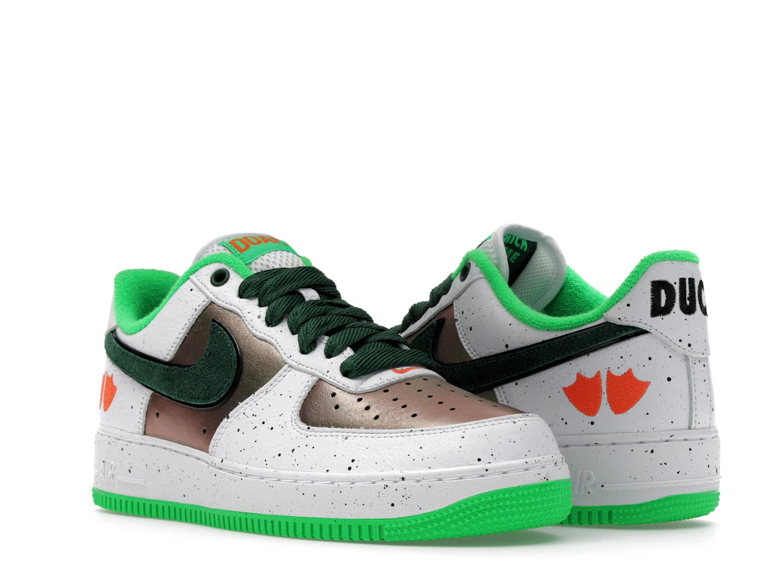 Nike Air Force 1 Low Ducks of a Feather University of Oregon Egg or Duck - vue secondaire A