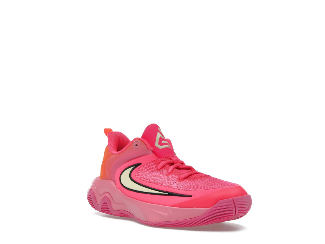 Nike Giannis Immortality 4 Hyper Pink Total Orange (GS) - vue secondaire A