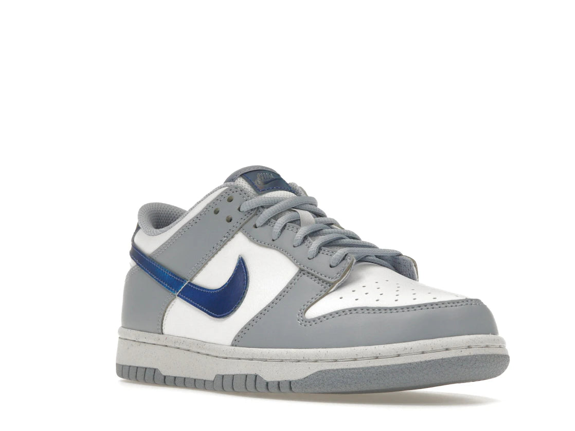 Nike Dunk Low Next Nature Blue Whisper Iridescent (GS) - vue secondaire A