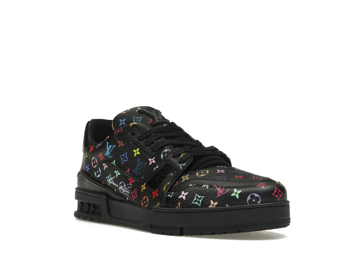 Louis Vuitton LV Trainer Takashi Murakami Black (Women's) - vue secondaire A