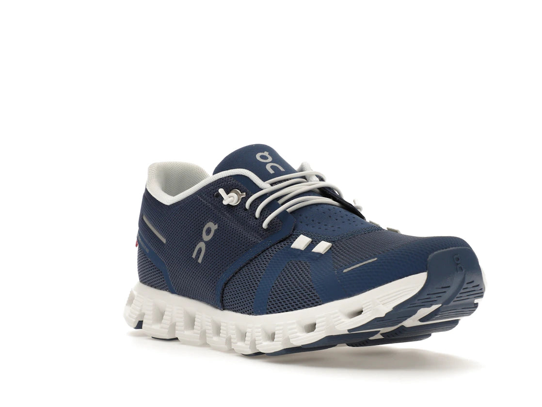 On Running Cloud 5 Denim White (Women's) - vue secondaire A
