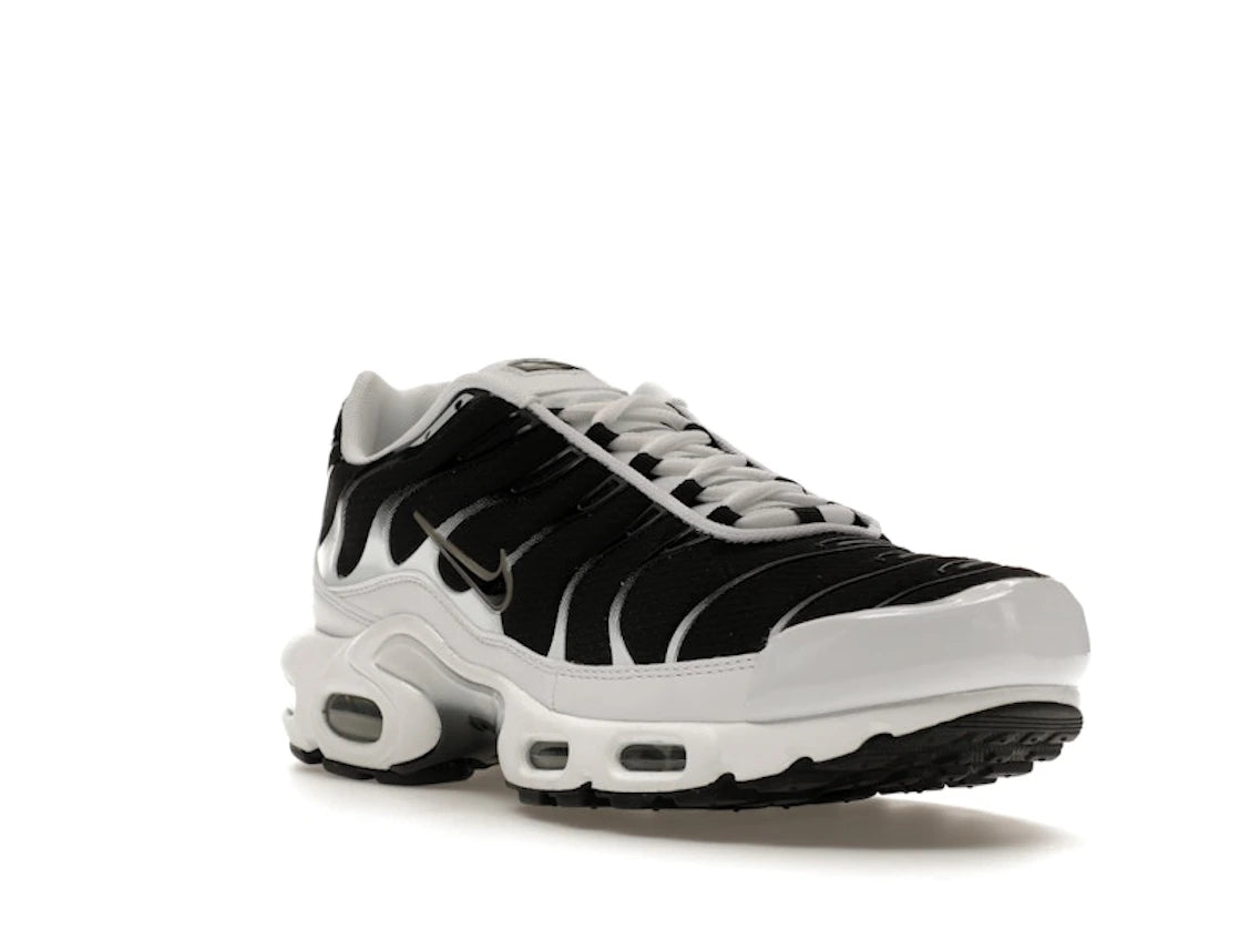 Nike Air Max Plus White Black Metallic Pewter - vue secondaire A