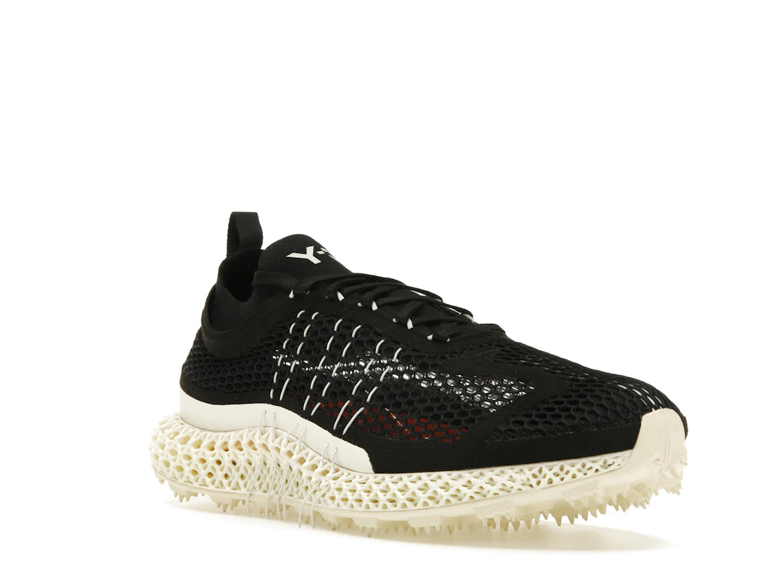 adidas Y-3 Runner 4D Core Black White - vue secondaire A