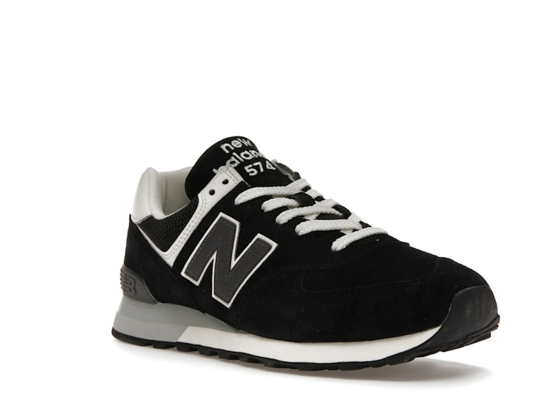 New Balance 574 Black White Grey - vue secondaire A