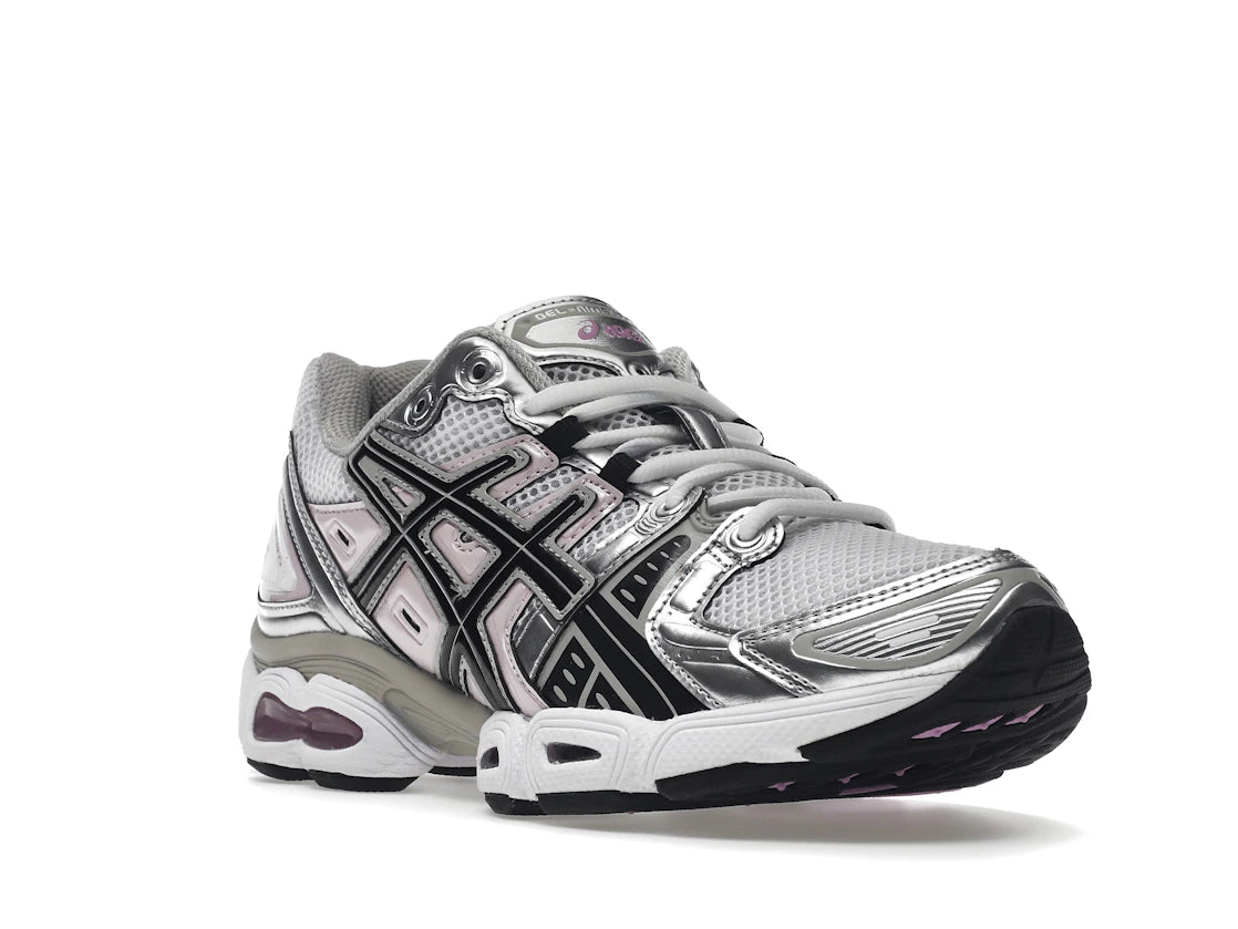 ASICS Gel-Nimbus 9 White Black Light Pink (Women's) - vue secondaire A