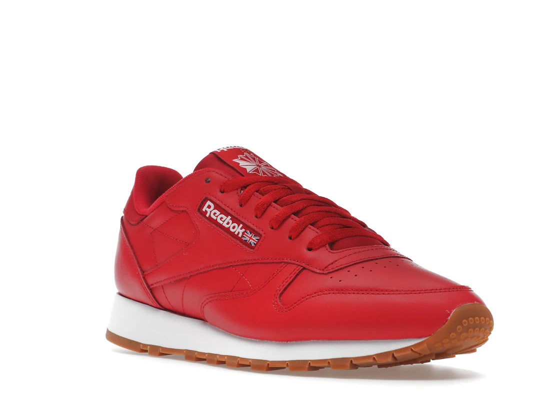 Reebok Classic Leather Red Footwear White - vue secondaire A