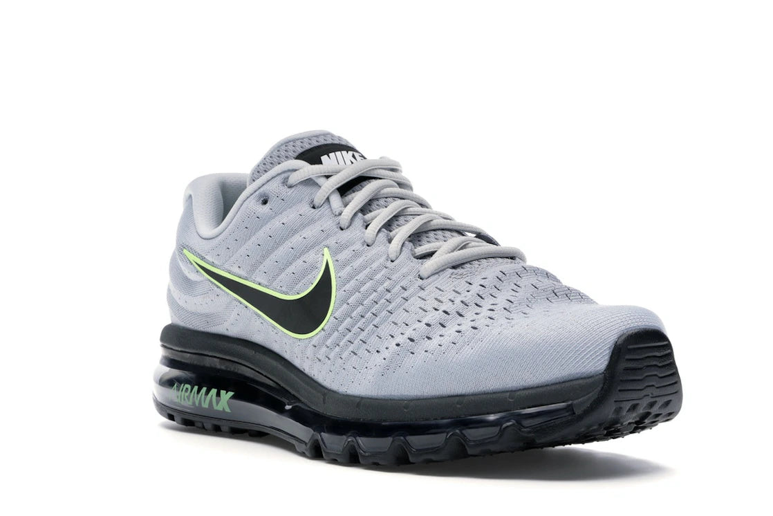 Nike Air Max 2017 Wolf Grey Black Volt - vue secondaire A