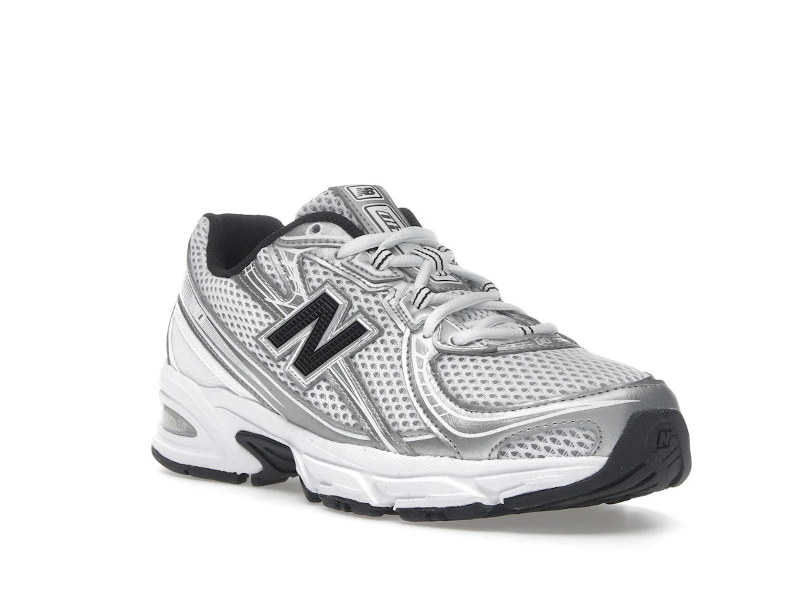 New Balance 740 White Silver Metallic Navy - vue secondaire A