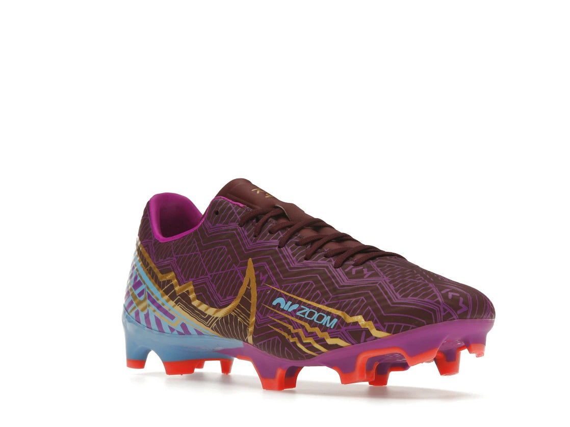Nike Zoom Mercurial Vapor 15 Academy KM MG Kylian Mbappe Dark Beetroot - vue secondaire A