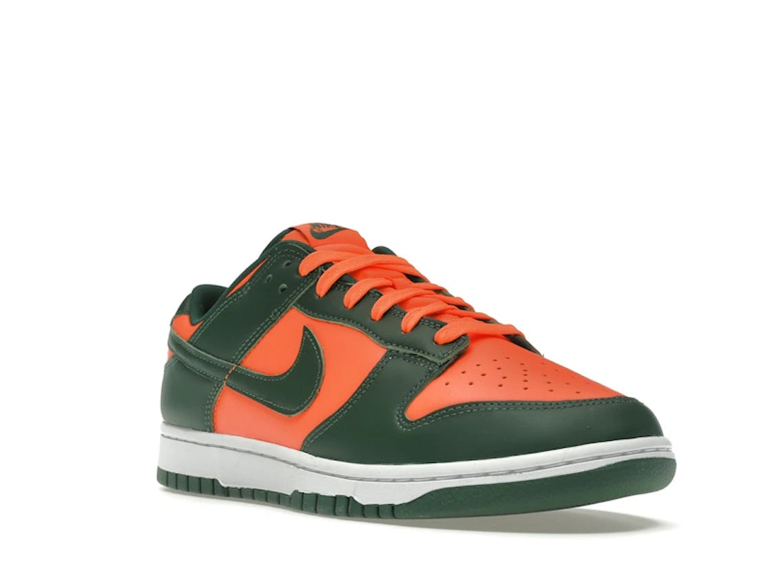 Nike Dunk Low Retro Miami Hurricanes - vue secondaire A