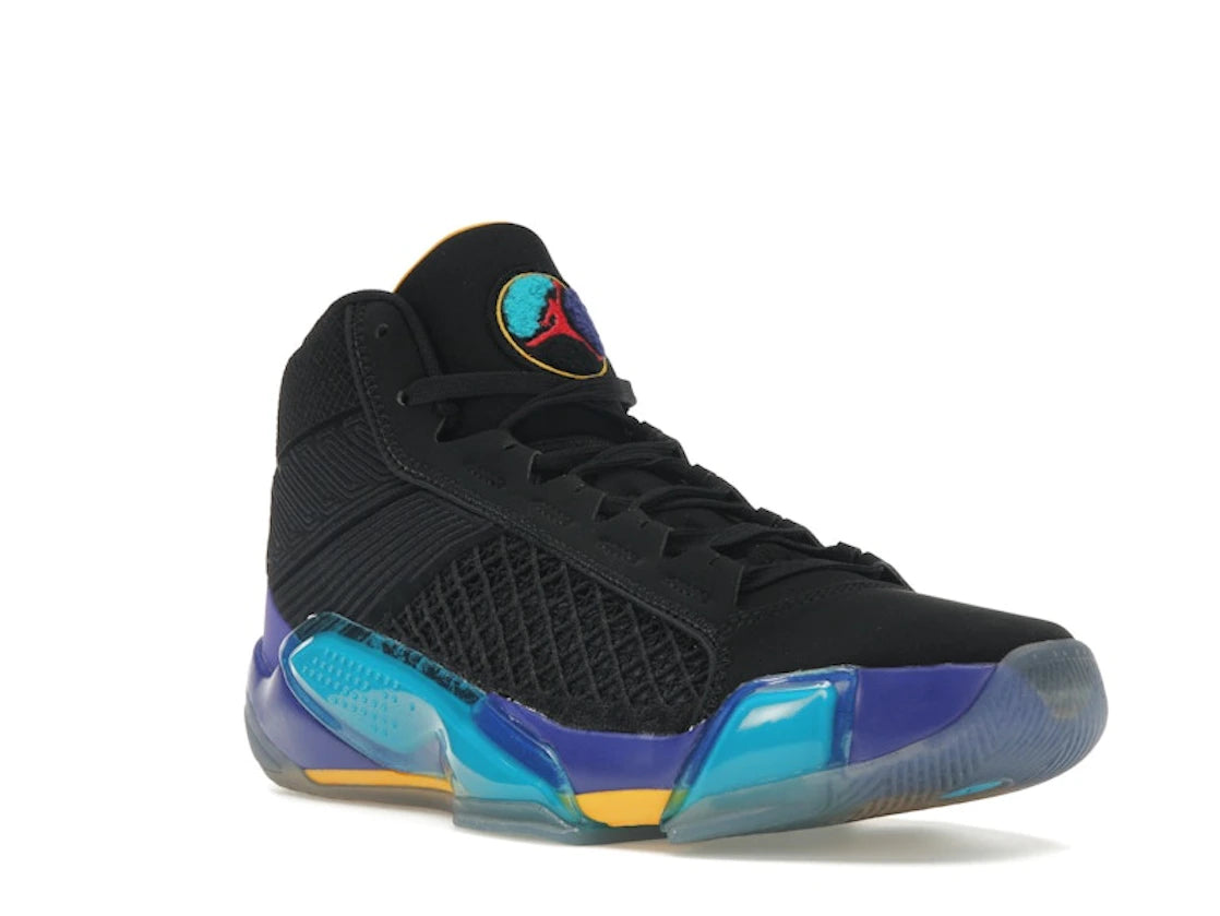 Jordan 38 Aqua (Clear Sole) - vue secondaire A