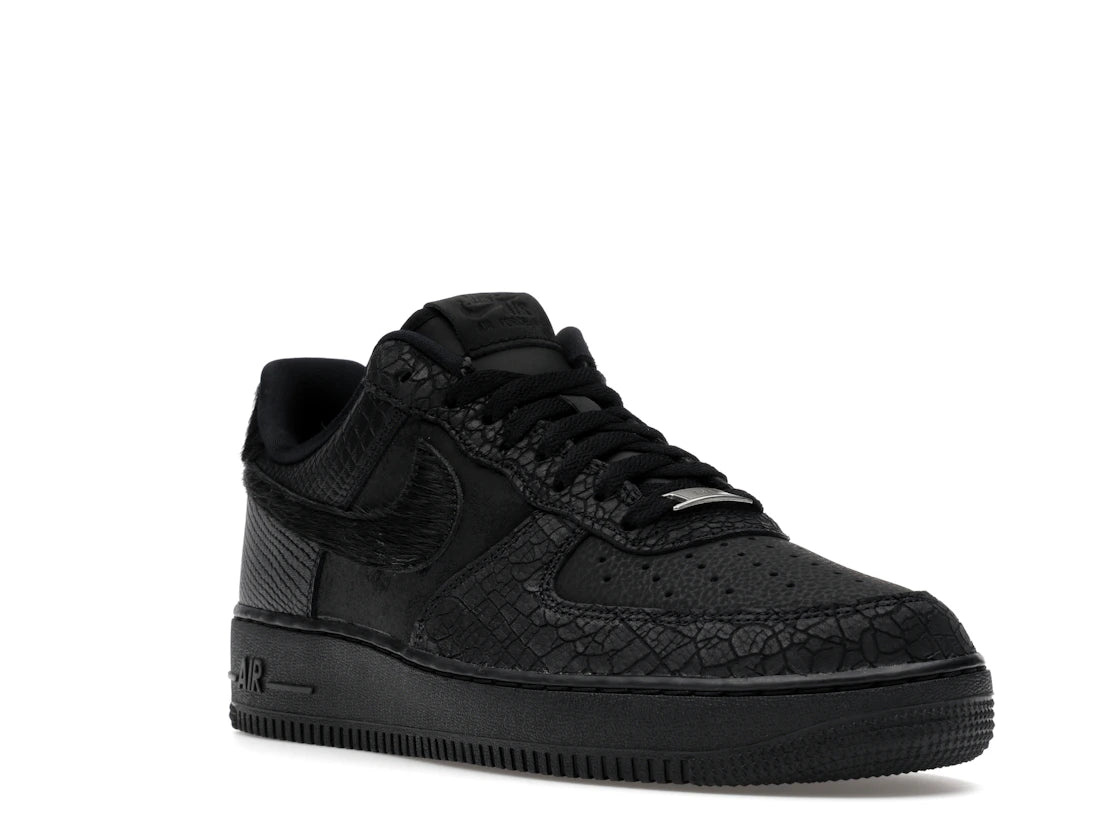 Nike Air Force 1 Low '07 LX 3X Celebration Triple Black - vue secondaire A