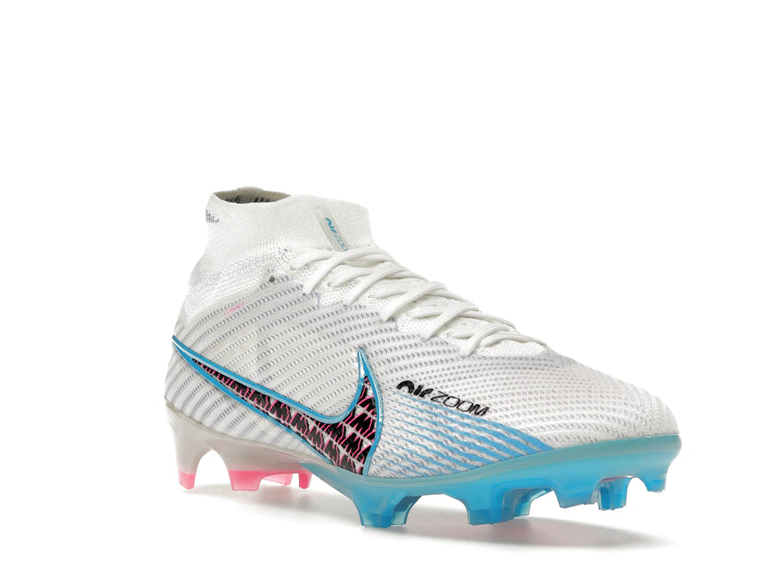 Nike Zoom Superfly 9 Elite FG Blast Pack Baltic Blue - vue secondaire A