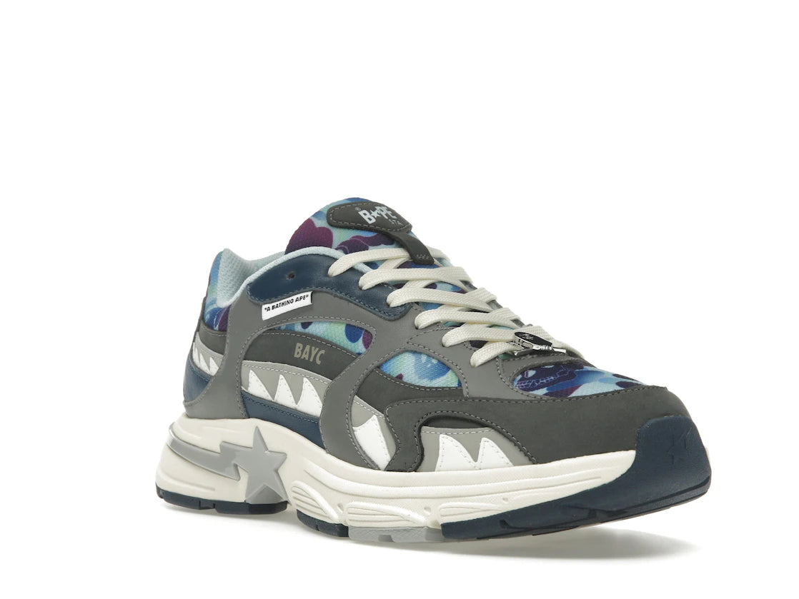 A Bathing Ape Shark Sta Bored Ape Yacht Club Blue - vue secondaire A