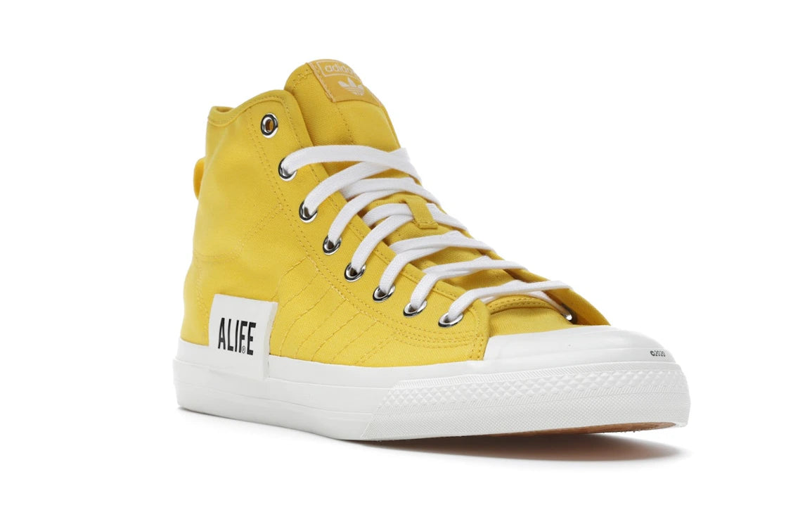 adidas Nizza Hi Alife Yellow - vue secondaire A