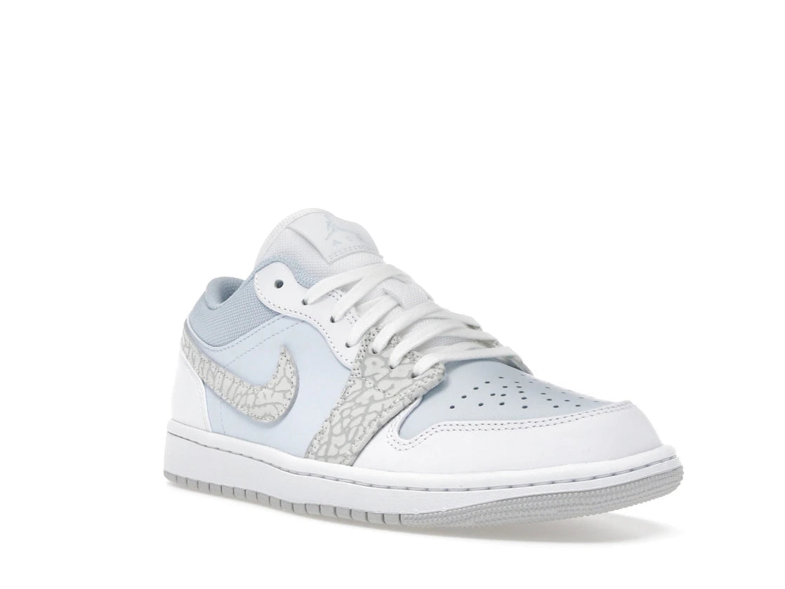 Jordan 1 Low SE Blue Tint Elephant Print - vue secondaire A