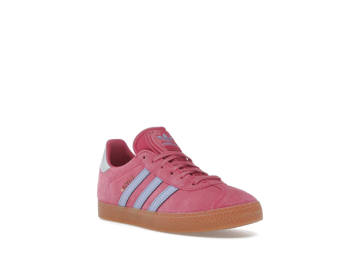 adidas Gazelle Shock Pink Blue Spark Halo Blue (GS) - vue secondaire A