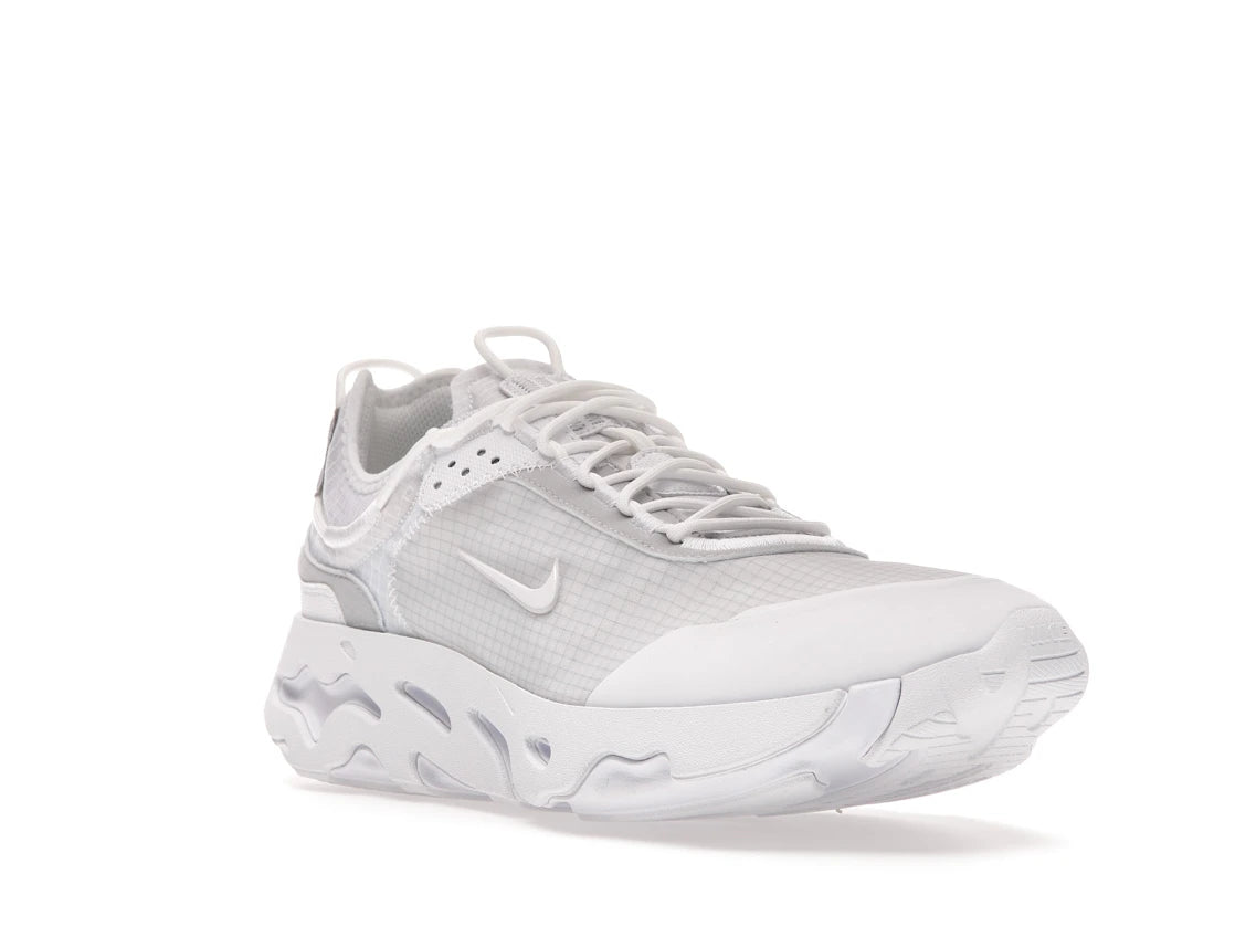 Nike React Live White Pure Platinum - vue secondaire A