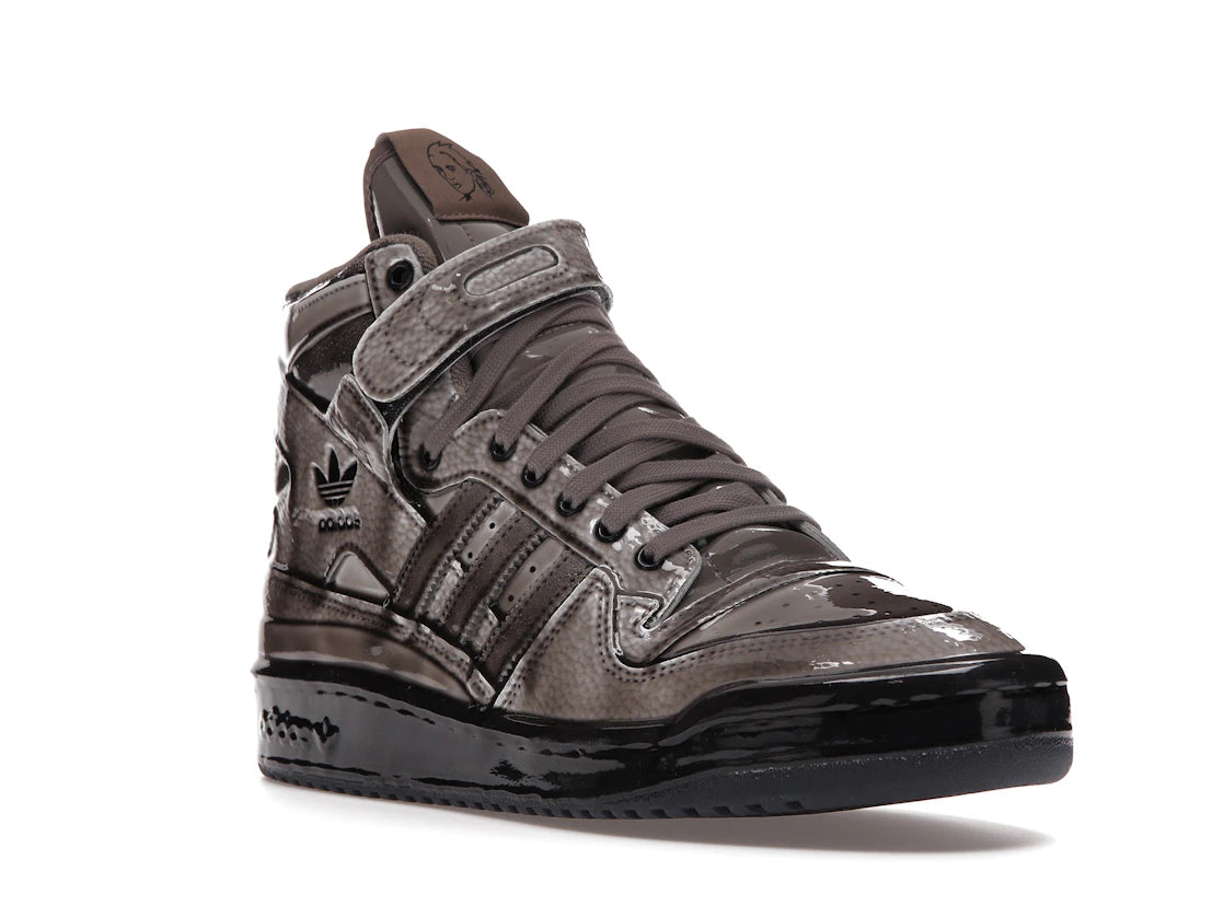 adidas Forum Hi Jeremy Scott Dipped Black - vue secondaire A