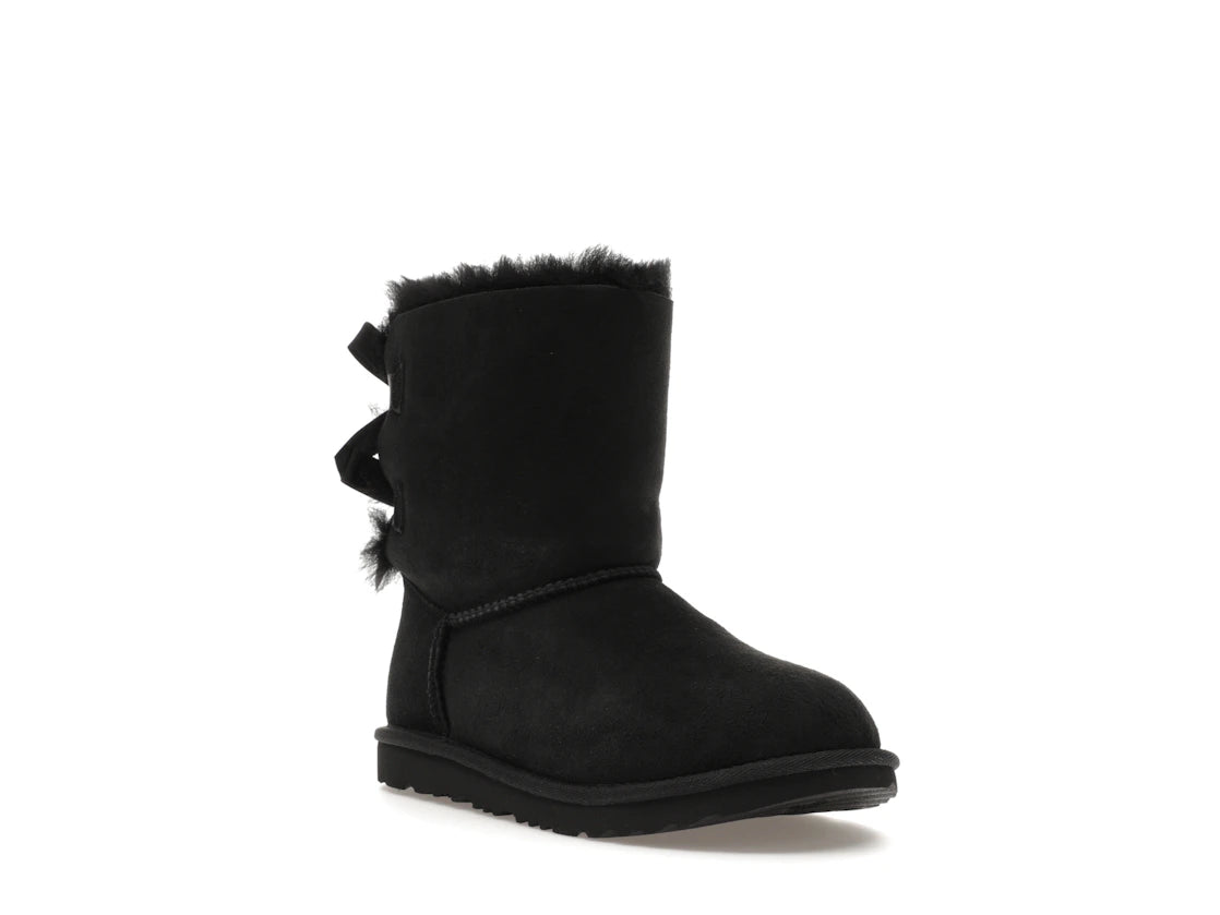 UGG Bailey Bow II Boot Black (Kids) - vue secondaire A