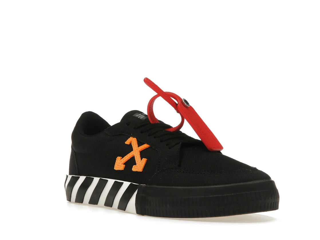 OFF-WHITE Vulcanized Low Black Orange Canvas - vue secondaire A