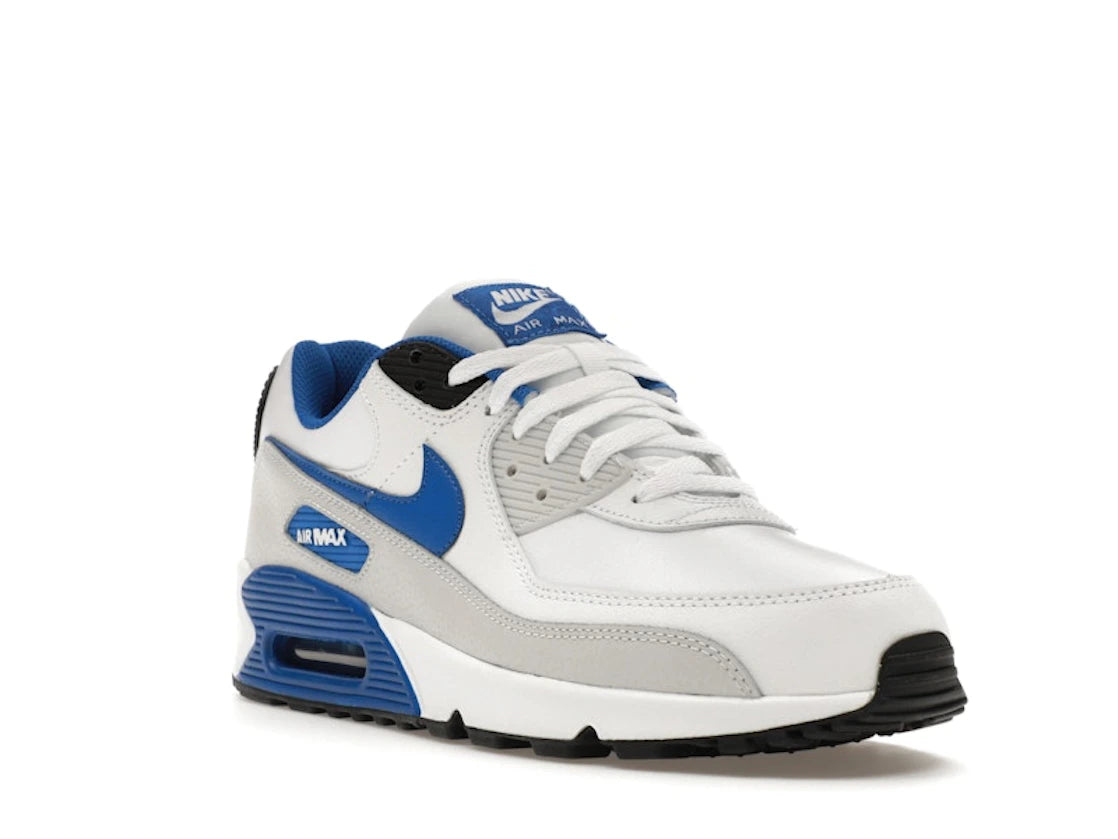 Nike Air Max 90 White Game Royal Photon Dust - vue secondaire A