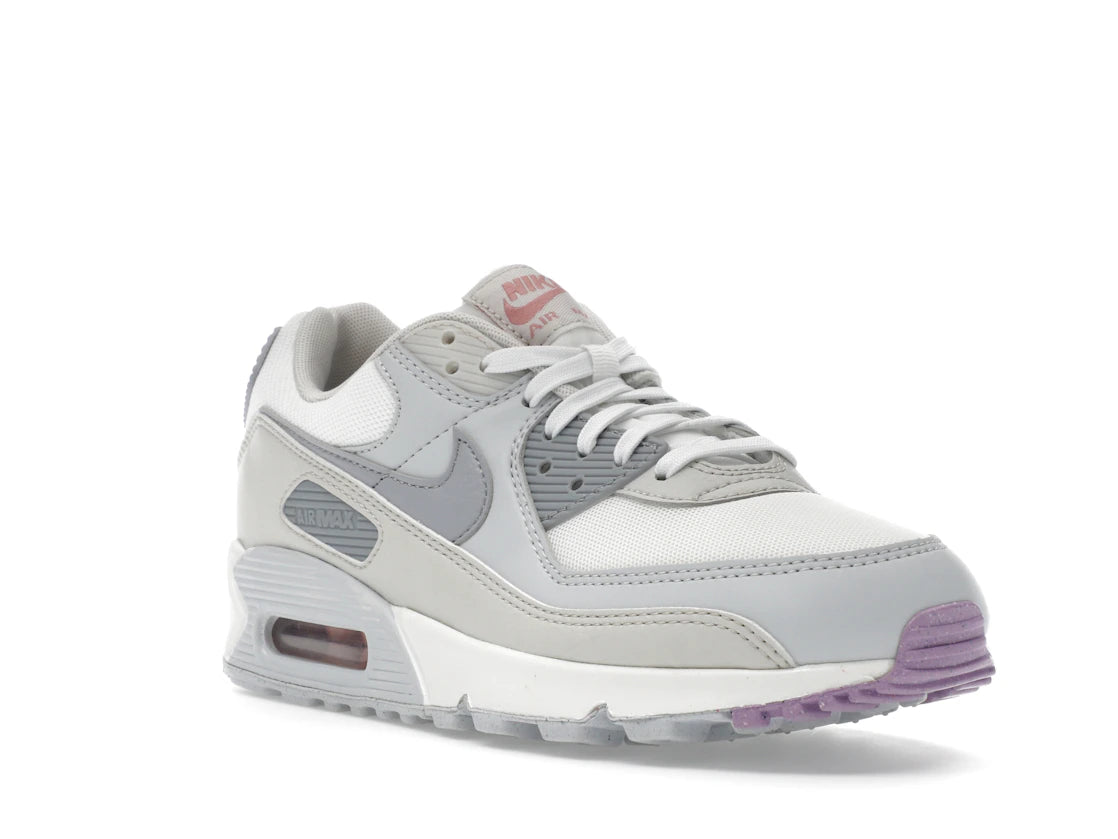 Nike Air Max 90 Summit White Beyond Pink (Women's) - vue secondaire A
