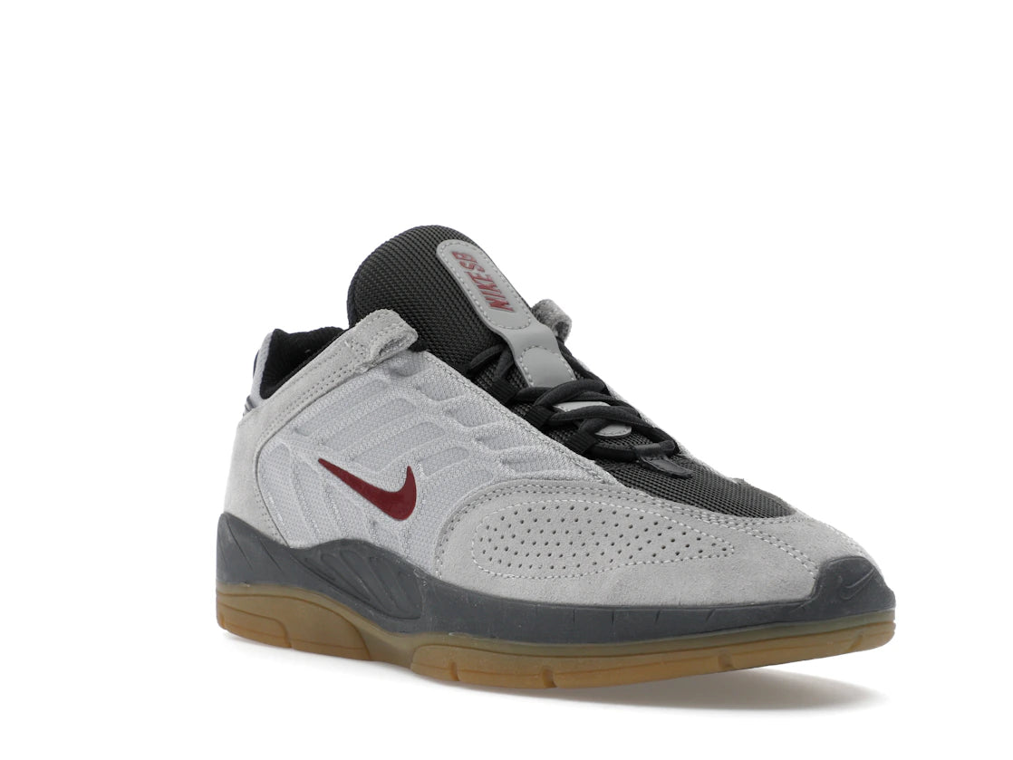 Nike SB Vertebrae Light Smoke Grey Dark Smoke Grey Black Dark Team Red - vue secondaire A