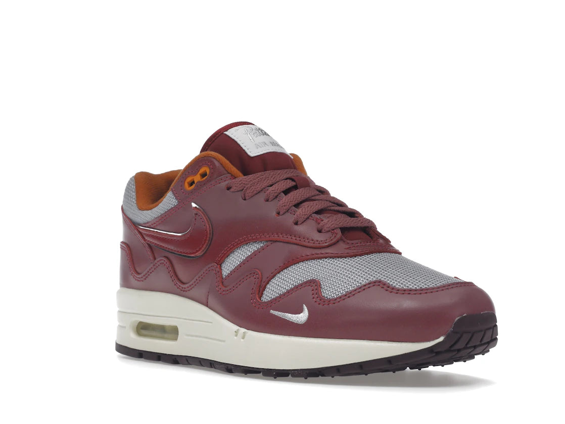 Nike Air Max 1 Patta Waves Rush Maroon (without Bracelet) - vue secondaire A