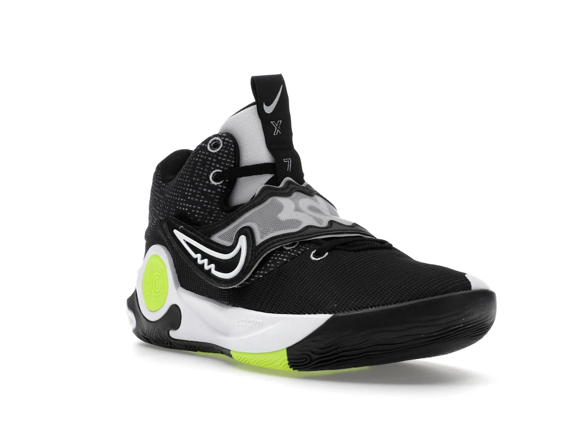 Nike KD Trey 5 X Black Volt White - vue secondaire A