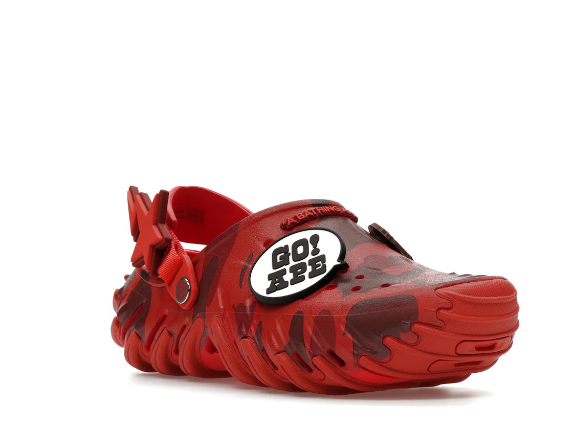 Crocs Echo RO Clog Bape Flame Camo - vue secondaire A