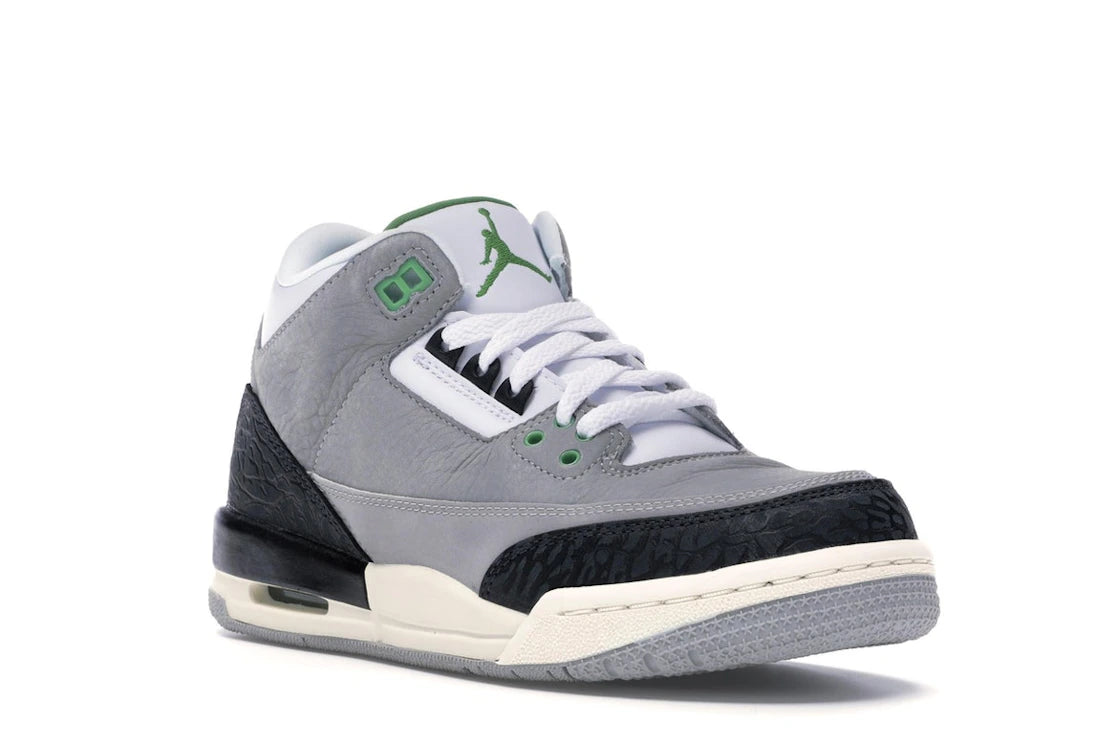 Jordan 3 Retro Chlorophyll (GS) - vue secondaire A