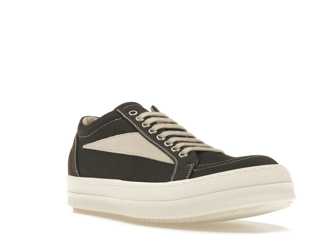 Rick Owens DRKSHDW EDFU Vintage Sneakers Taupe Grey - vue secondaire A
