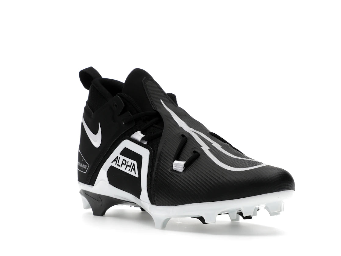 Nike Alpha Menace Pro 3 Black White - vue secondaire A