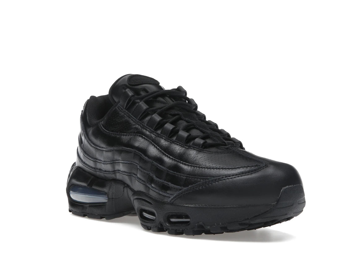 Nike Air Max 95 QS Big Bubble Black Leather - vue secondaire A