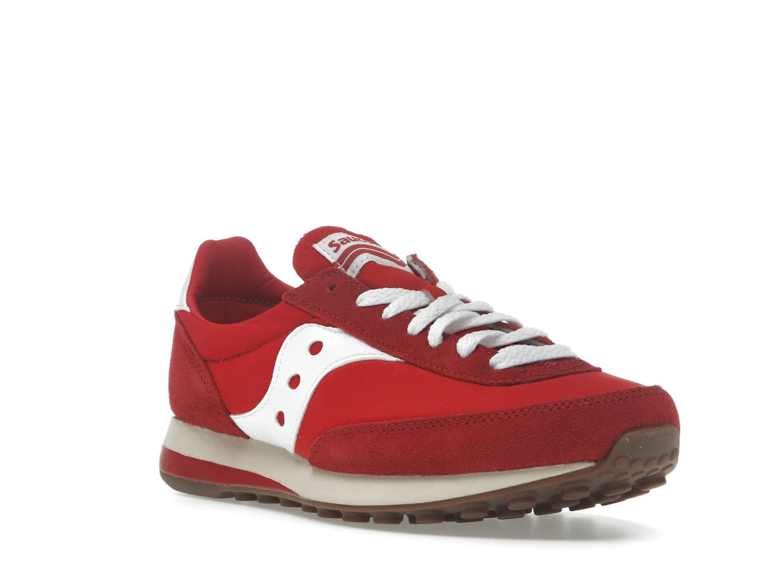 Saucony Trainer 80 Red White - vue secondaire A
