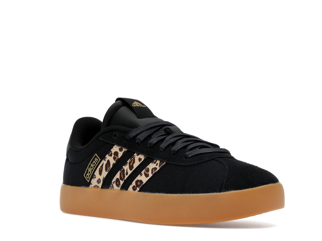 adidas VL Court 3.0 Black Leopard (Women's) - vue secondaire A