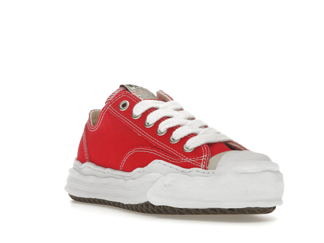 Maison Mihara Yasuhiro Hank OG Sole Canvas Low Rot - vue secondaire A