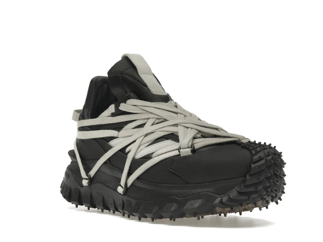 Rick Owens x Moncler Trailgrip Megalace Black - vue secondaire A