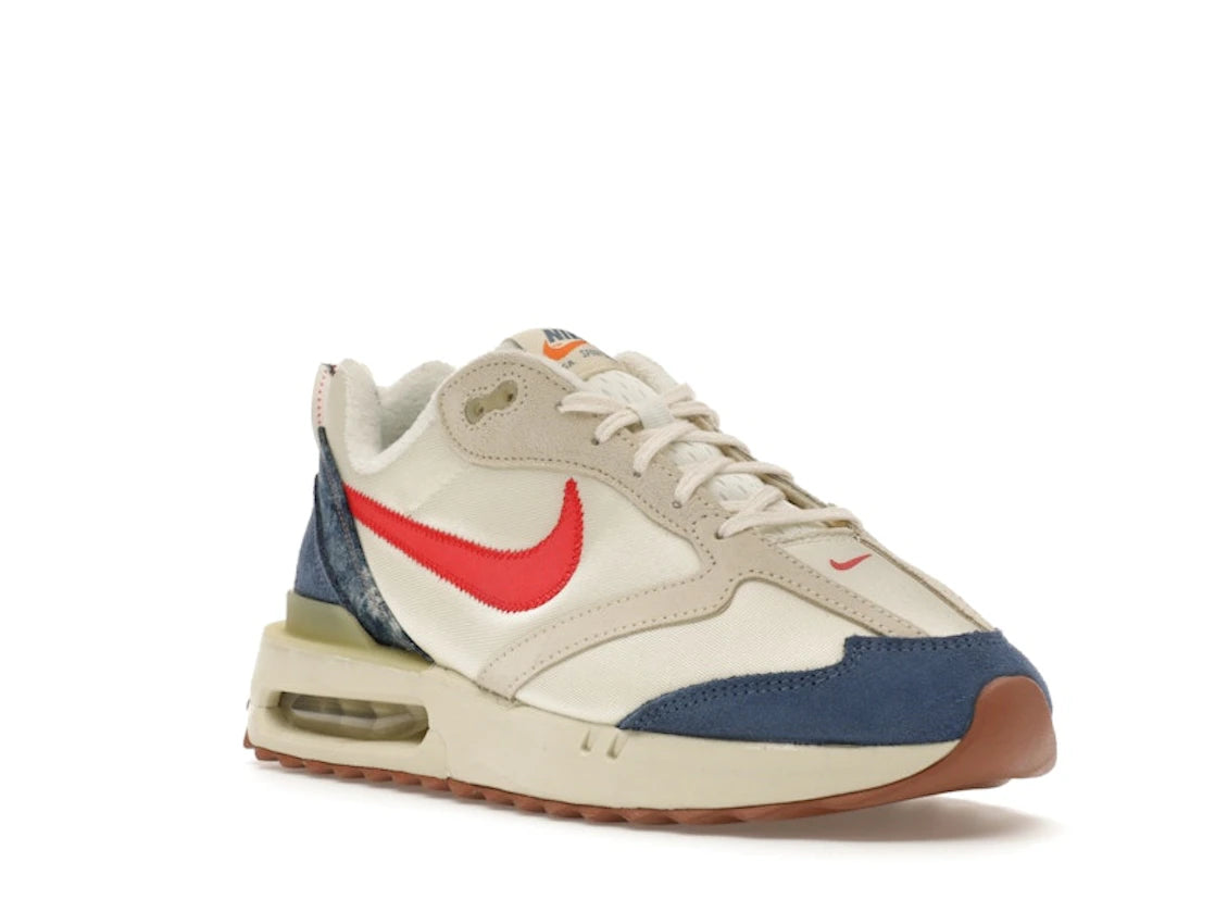 Nike Air Max Dawn Coconut Milk Red Navy - vue secondaire A