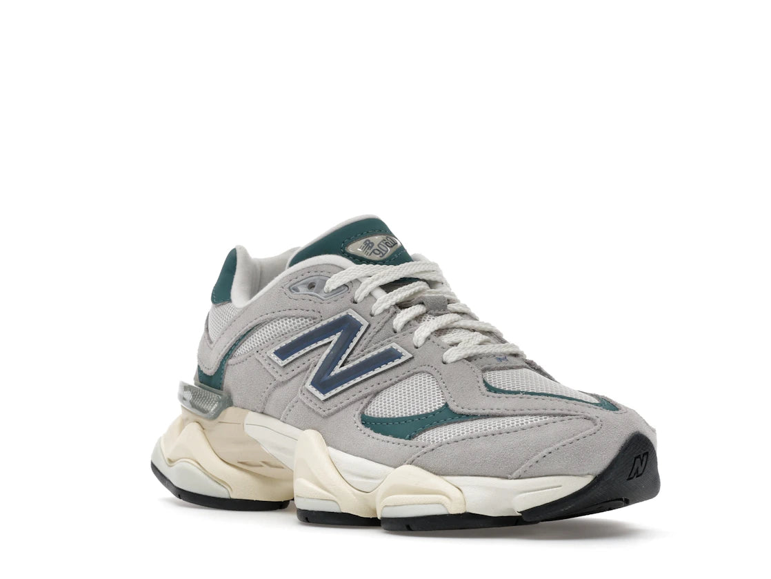 New Balance 9060 Concrete Vintage Indigo New Spruce - vue secondaire A