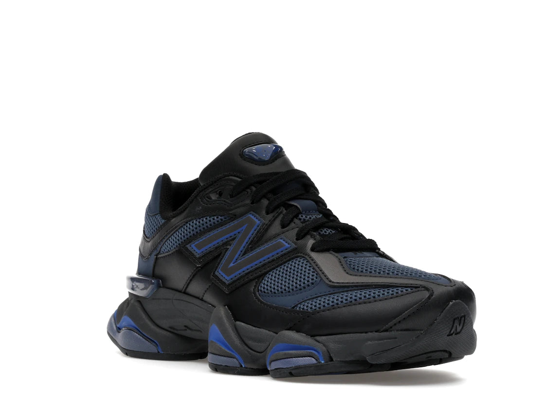 New Balance 9060 Black Vintage Indigo - vue secondaire A